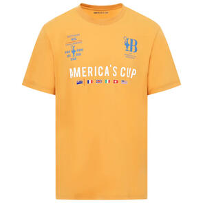 37TH AMERICAS CUP INTERNATIONAL TOUR T-SHIRT PEACH