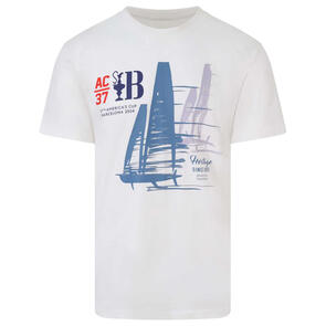 37TH AMERICAS CUP OCEAN T-SHIRT WHITE