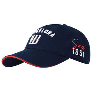 37TH AMERICAS CUP VINTAGE 1851 CAP NAVY