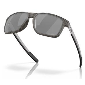 OAKLEY HOLBROOK SUNGLASSES MIX WOODGRAIN W/ PRIZM BLACK LENS OAKLEY