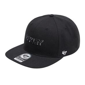 OAKLEY 47 OAKLEY B1B ELLIPSE HAT BLACKOUT/WHITE OAKLEY