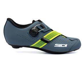 SIDI PRIMA ROAD SHOES BLUE/YELLOW 