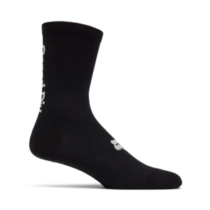 FOX RACING 2027 MTB 8" RANGER SOCK WORLDWIDE BLACK