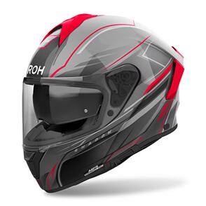 AIROH SPARK 2 SHADOW RED GLOSS HELMET 