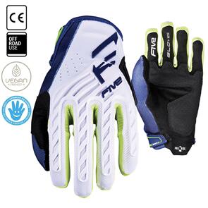 FIVE MXF3 EVO KID NAVY/WHITE/FLURO GLOVE