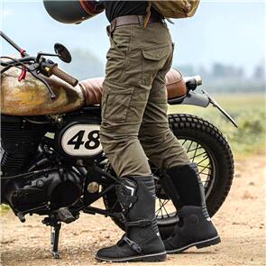 FALCO DURANT 2 ADV TOURING BOOTS BLACK 