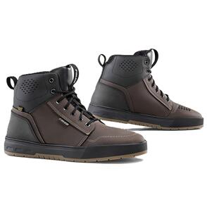 FALCO PATROL 2 MOTORCYCLE BOOTS DARK BROWN 