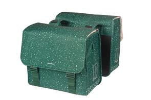BASIL FLAIR DOUBLE BICYCLE BAG, 35L, GREEN