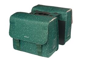 BASIL FLAIR DOUBLE BICYCLE BAG, MIK, 35L, GREEN