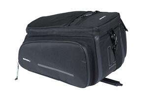 BASIL MOVE TRUNK BAG MIK, 10-26L, BLACK