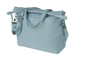 BASIL MANHATTAN COMMUTER BICYCLE BAG WITH PADDED LAPTOP POCKET, WATERPROOF, 12L, GRAPHITE