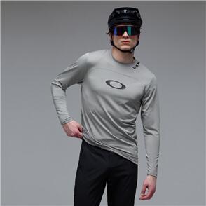 OAKLEY FREE RIDE LS JERSEY CEMENT 