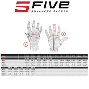 FIVE XR RIDE GEL MTB GLOVES BLACK 