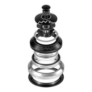 FUNN DESEND INTEGRATED HEADSET IS 41/28.6 & IS 52/40, AL6061 TOP CAP W/ CARTRIDGE ANGULAR CONTACT BEARING, INTEGRATED