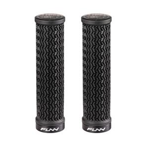FUNN HOLESHOT GRIP, SINGLE SIDED LOCK ON WITH HANGER - BLACK