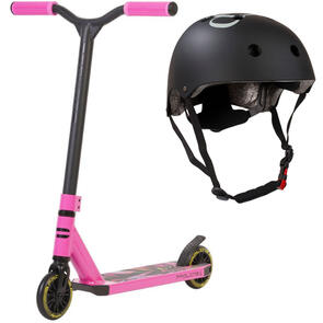 PROLINE SCOOTERS L1 V2 MINI SERIES SCOOTER PINK + DOUBLE$DOWN NOODLEHOUSE HELMET COMBO