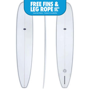 AQSS SOULSTICE LONGBOARD - CLEARSKIN - 9'0