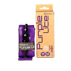 PANARACER GRAVEL TPU TUBE PURPLE LITE 700 X 32/47C FRENCH VALVE 65MM