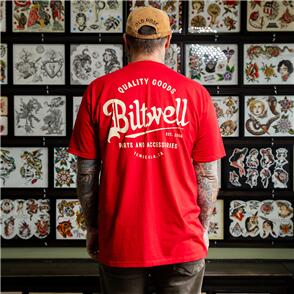 BILTWELL POCKET T-SHIRT [QUALITY GOODS RED]