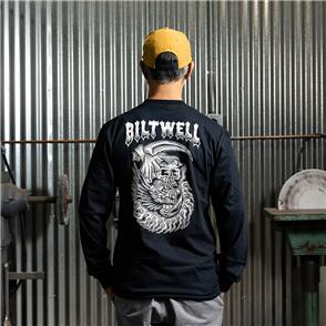BILTWELL LONG SLEEVE T-SHIRT [CREEP BLACK]