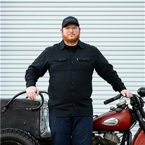 BILTWELL HI TEST FLANNEL SHIRT [BLACK]