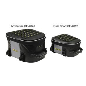 NELSON RIGG HURRICANE DUAL SPORT TAIL BAG 12L L26 W21 H15 [BLACK/GREY]