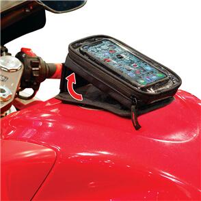 NELSON RIGG MAGNETIC PHONE HOLDER TANK BAG L16 W8 H3 [BLACK] P