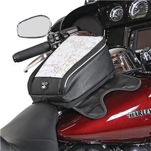 NELSON RIGG JOURNEY MAGNETIC TANK BAG 5L-7L EXPANDED L25 W20 H10-15 [BLACK]