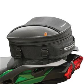 NELSON RIGG COMMUTER SPORT TAIL/SEAT BAG 16L-22L EXPANDED L33 W27 H17-24 [BLACK]