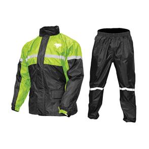 NELSON RIGG STORMRIDER 2PC WATERPROOF SUIT [BLACK/HI-VIS YELLOW]