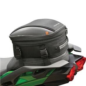 NELSON RIGG COMMUTER LITE TAIL/SEAT BAG 11L-15L EXPANDED L27 W25 H16-21 [BLACK]