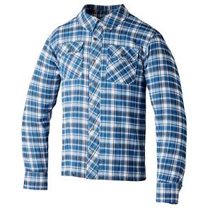 RST LUMBERJACK KEVLAR LINED CE TEXTILE SHIRT [BLUE/GREY CHECK] 