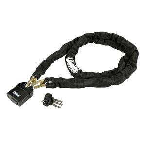 LAMPA MOTORCYCLE CHAIN LOCK 200CM WITH LOOP CLOSURE