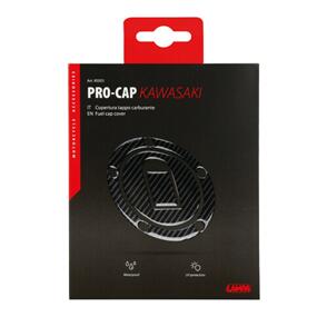 LAMPA 90003 LAMPA FUEL CAP COVER CARBON COMPATIBLE FOR KAWASAKI