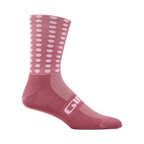 GIRO COMP RACER HIGH RISE 6" DUSTY ROSE LINOCUT 