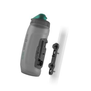 FIDLOCK TWIST 590ML ANTIBACTERIAL BOTTLE SET WITH FIDLOCK LOGO FRONT-TRANSPARENT BLACK