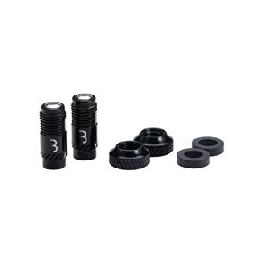 BBB VALVE CAPS CORECAP 2PCS - BLACK