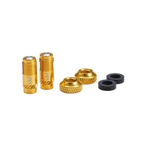 BBB VALVE CAPS CORECAP 2PCS - GOLD