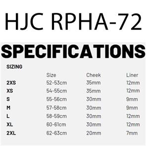 HJC RPHA72 PHYTA MC5SF ROAD HELMET 