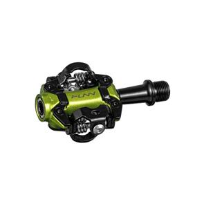 FUNN TACTIC LIGHT WEIGHT SPD COMPATIBLE CLIP-IN XC PEDALS - GREEN