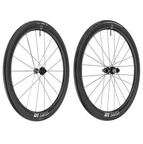 DT SWISS W/SET ARC 1100 CARBON SPOKE 38 SPLINE WITH CONTI TYRES, CL 12/100, 12/142