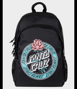 SANTA CRUZ ROSETTE RINGED TOWER BACKPACK BLACK