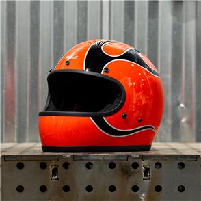 BILTWELL GRINGO ECE R22.06 [COMPETITION ORANGE FLAMES] 