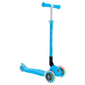 GLOBBER PRIMO FOLDABLE WITH LIGHTS - SKY BLUE