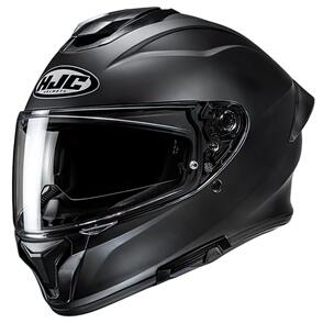 HJC C71 SEMI FLAT BLACK ROAD HELMET
