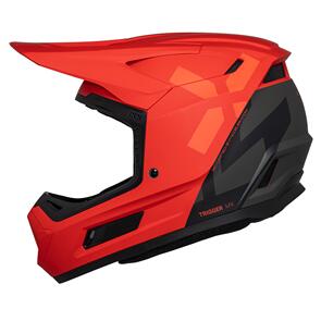 IXS TRIGGER MX 1.0 GRAPHIC MIPS FULL FACE HELMET MATT RED BLAC
