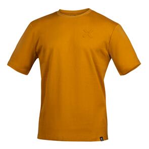 IXS BRAND 1.0 TEE OCHRE BROWN 