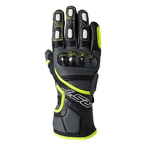 RST FULCRUM CE LEATHER GLOVE [GREY/FLO YELLOW/BLACK] 