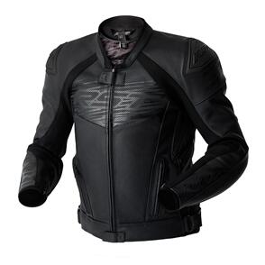 RST TRACTECH EVO D3O CE LEATHER JACKET [BLACK] 