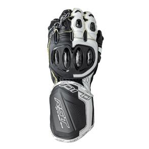 RST GP D3O LEATHER GLOVE [BLACK/WHITE] 